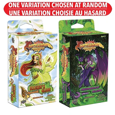 Neopets Battledome Trading Card Game Jhudora's Bluff & Illusen's Glade Structure Deck – One Variation Chosen at Random
