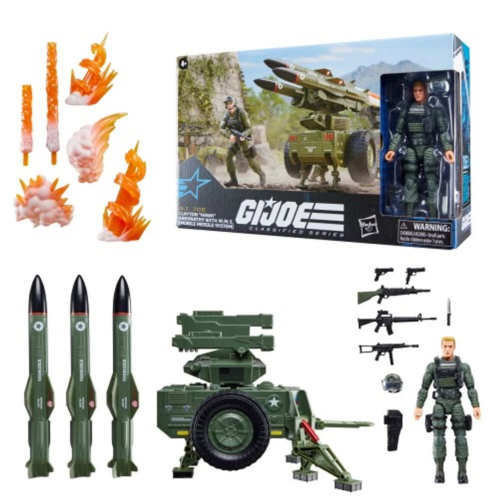 G.I. Joe Classified Series #182, Clayton “Hawk” Abernathy with M.M.S. (Mobile Missile System)