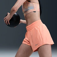 Nike One Women's Dri-FIT Mid-Rise 3" Brief-Lined Shorts