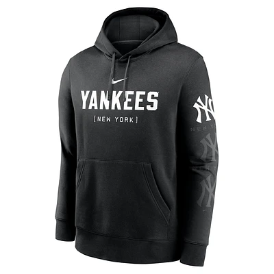 New York Yankees Fashion Club Men's Nike MLB Pullover Hoodie