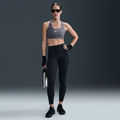 Nike Universa Women's High-Waisted 7/8 Floral Leggings with No Front Seam