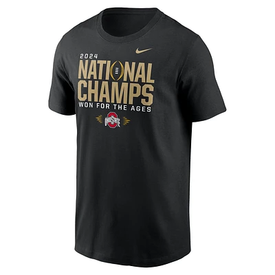 Ohio State Buckeyes 2024 College Football Playoff National Champions Locker Room Men's Nike T-Shirt