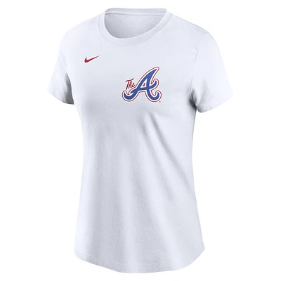 Ronald Acuña Jr. Atlanta Braves City Connect Fuse Women's Nike MLB T-Shirt