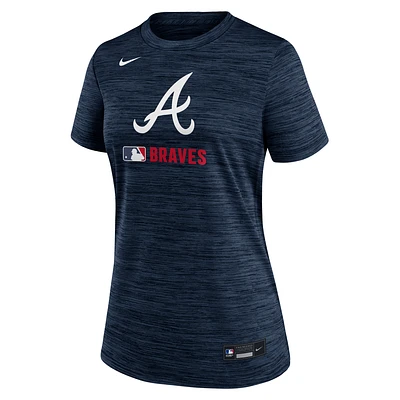 Atlanta Braves Authentic Collection Velocity Women's Nike Dri-FIT MLB T-Shirt
