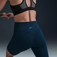 Nike Universa Women's High-Waisted 8" Biker Shorts with No Front Seam