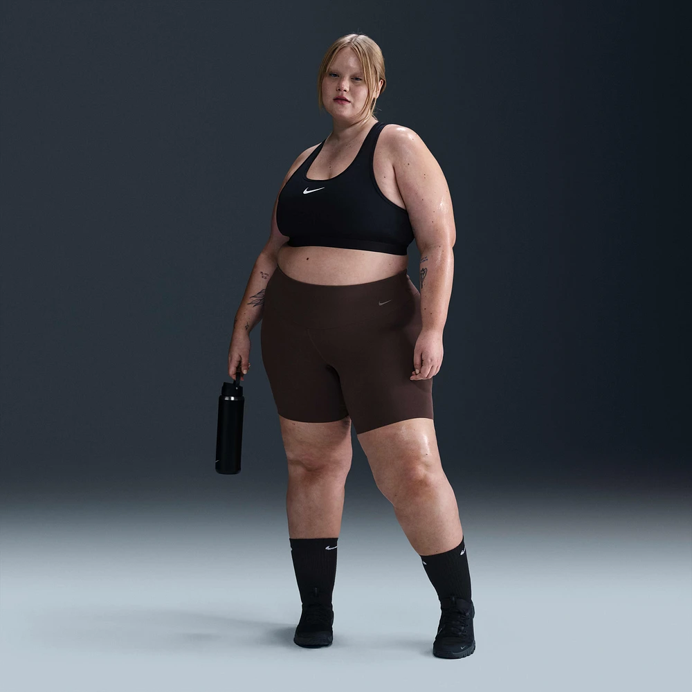 Nike Zenvy Women's High-Waisted 8" Biker Shorts (Plus Size)