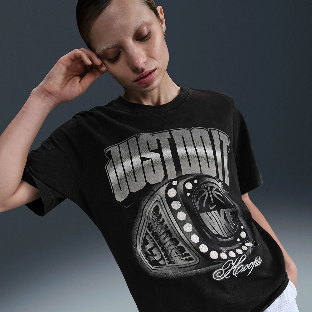 Nike Women's Loose Short-Sleeve Basketball T-Shirt