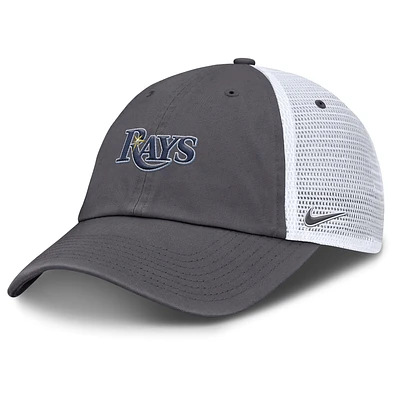 Tampa Bay Rays Wordmark Club Men's Nike MLB Trucker Adjustable Hat