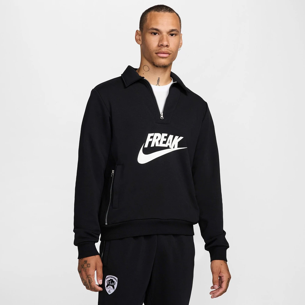 Giannis Standard Issue Men's 1/4-Zip Basketball Top
