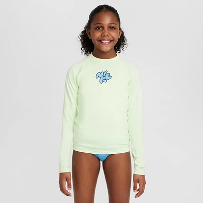 Nike Swim Big Kids' (Girls') Dri-FIT Long-Sleeve Hydroguard