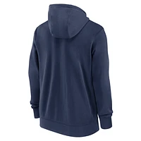 Minnesota Twins Knockout Script Men's Nike MLB Full-Zip Hoodie