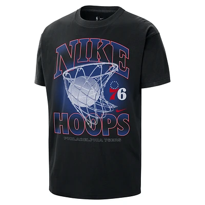 Philadelphia 76ers Courtside Men's Nike NBA Max90 T-Shirt