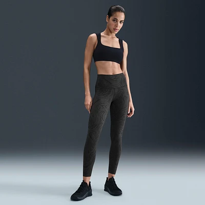 Nike Zenvy Women's High-Waisted 7/8 Printed Leggings