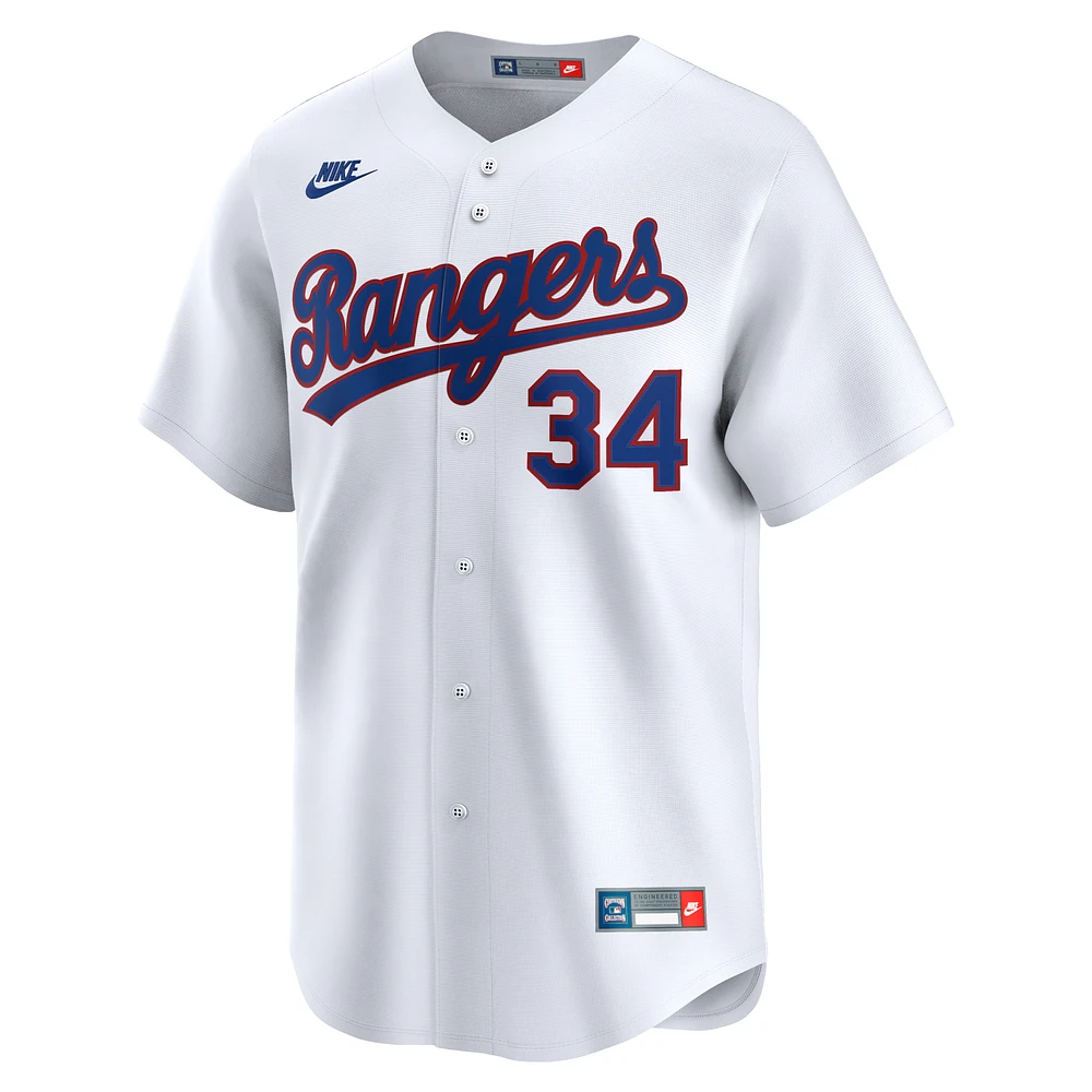 Nolan Ryan Texas Rangers Cooperstown Men's Nike Dri-FIT ADV MLB Limited Jersey