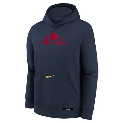 Atlanta Hawks Club City Edition Big Kids' Nike NBA Pullover Hoodie