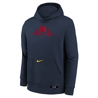 Atlanta Hawks Club City Edition Big Kids' Nike NBA Pullover Hoodie