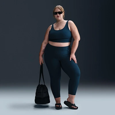 Nike Zenvy Rib Women's High-Waisted 7/8 Leggings