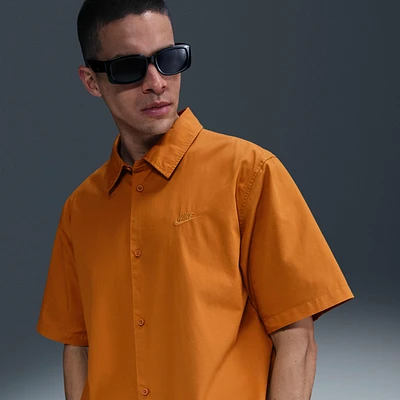 Nike Club Men's Short-Sleeve Button-Down Shirt