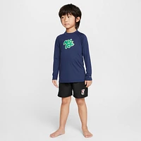 Nike Swim Hydroguard Little Kids' Long-Sleeve Top