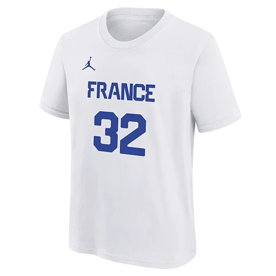 Victor Wembanyama France Big Kids' Jordan Basketball T-Shirt