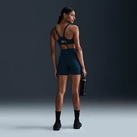 Nike Universa Women's High-Waisted 5" Biker Shorts with No Front Seam