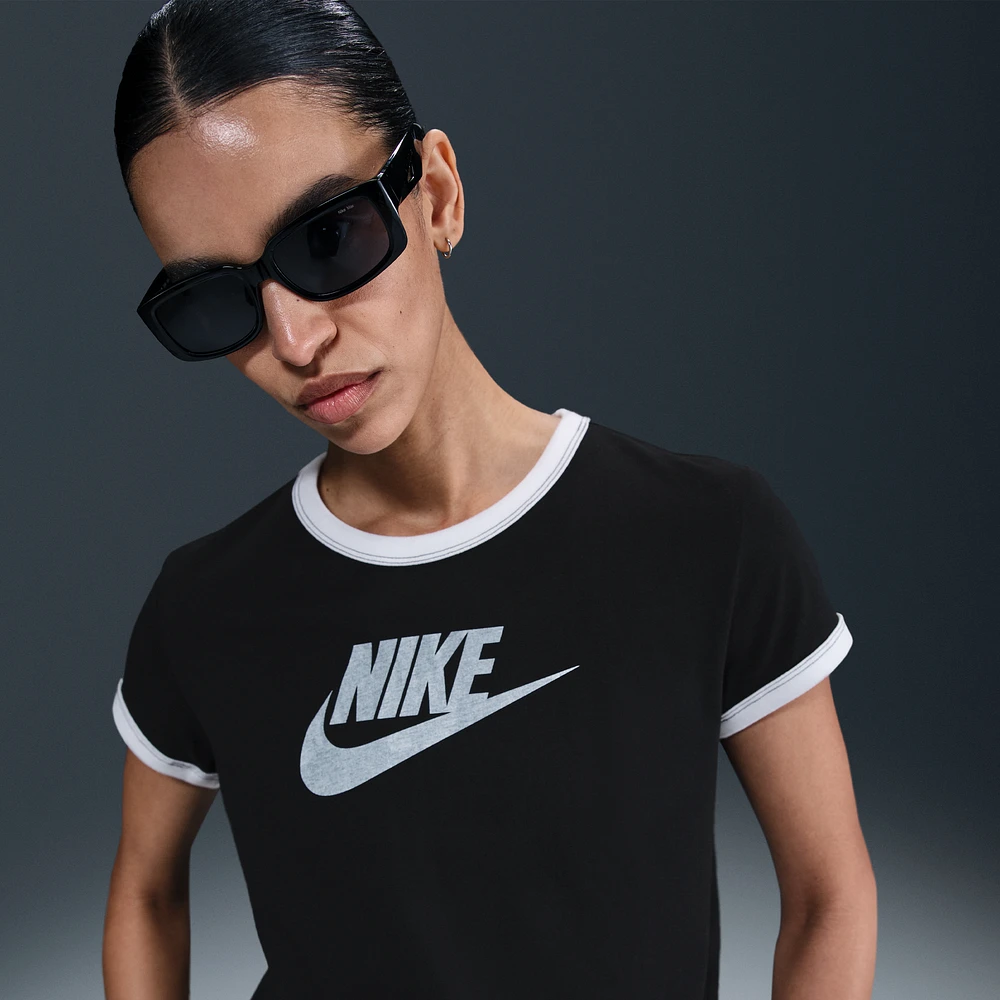 Nike Sportswear Women's Graphic Ringer T-Shirt
