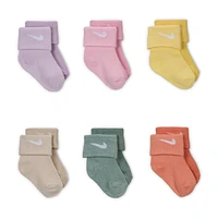 Nike Baby Waffle Knit Socks (6 Pairs)