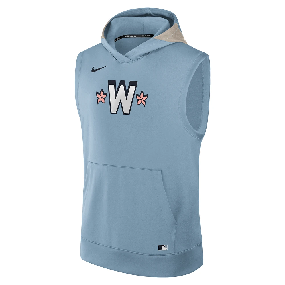Washington Nationals Authentic Collection City Connect Men’s Nike Dri-FIT MLB Sleeveless Pullover Hoodie