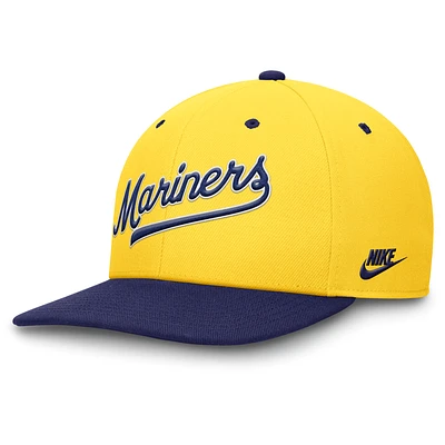 Seattle Mariners Cooperstown Pro Men's Nike Dri-FIT MLB Adjustable Hat