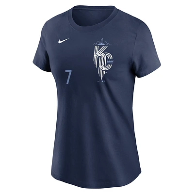 Bobby Witt Jr. Kansas City Royals Connect Fuse Women's Nike MLB T-Shirt
