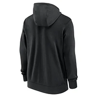 Baltimore Orioles Knockout Script Men's Nike MLB Full-Zip Hoodie