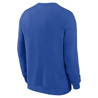 Duke Blue Devils Primetime Primary Stack Men's Nike College Pullover Crew