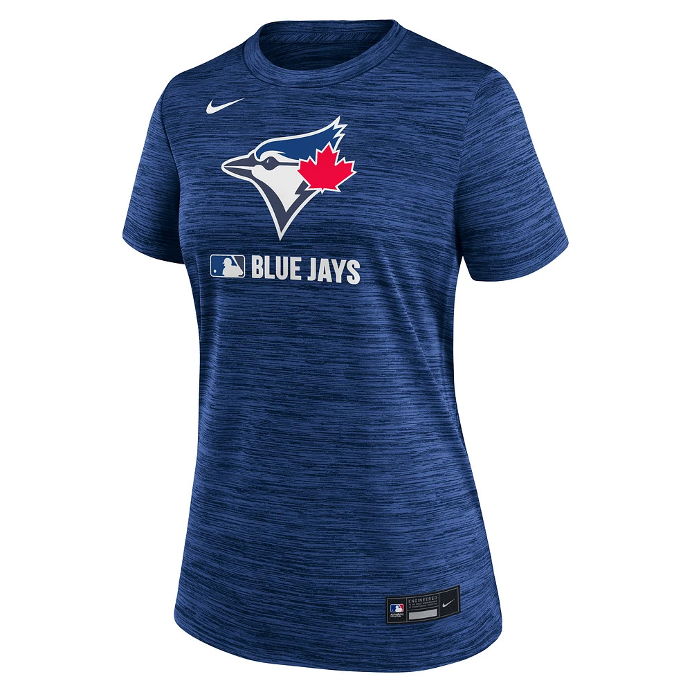 Toronto Blue Jays Authentic Collection Velocity Women's Nike Dri-FIT MLB T-Shirt