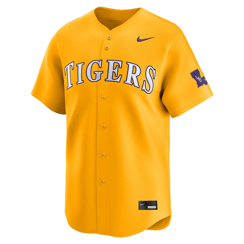LSU Tigers Men's Nike College Limited Baseball Jersey