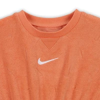 Nike Essentials Baby (12-24M) Jacquard Towel Terry Romper