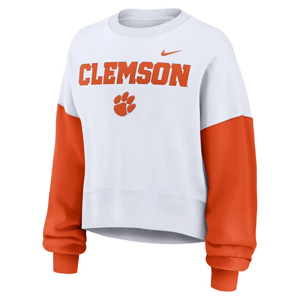 Clemson Tigers Primetime Women's Nike College Pullover Crew