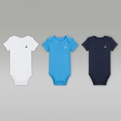 Jordan Everyday Essentials Baby Bodysuits (3-Pack)