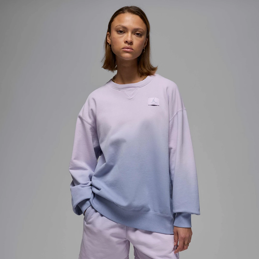 Jordan Flight Fleece Women's French Terry Crew-Neck Sweatshirt
