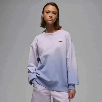 Jordan Flight Fleece Women's French Terry Crew-Neck Sweatshirt