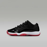 Jordan 11 Retro Low "Bred" Little Kids' Shoes
