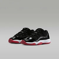 Jordan 11 Retro Low "Bred" Little Kids' Shoes