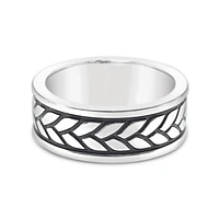 Men's Stainless Steel Silver Ring