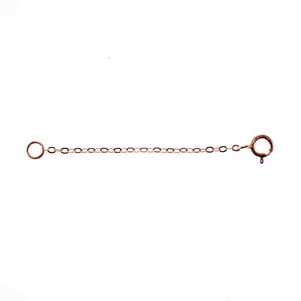 Rose Gold Plated Sterling Silver Extension inches