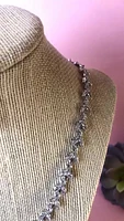 Cubic Zirconia Necklace & Earrings Set 131629