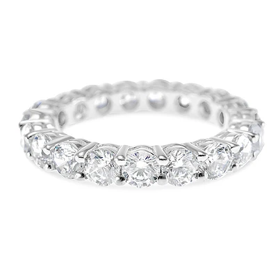 Sterling Silver Cubic Zirconia Ring