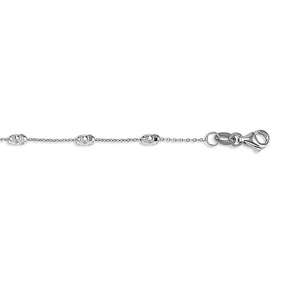 10kt Gold Italian Bead Anklet