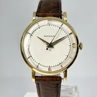 Jaeger-Le Coultre 18kt Gold Hand Wound Movement
