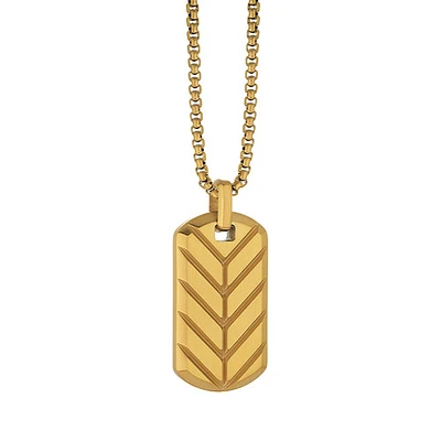 ITALGEM Stainless Steel Novo Dog Tag