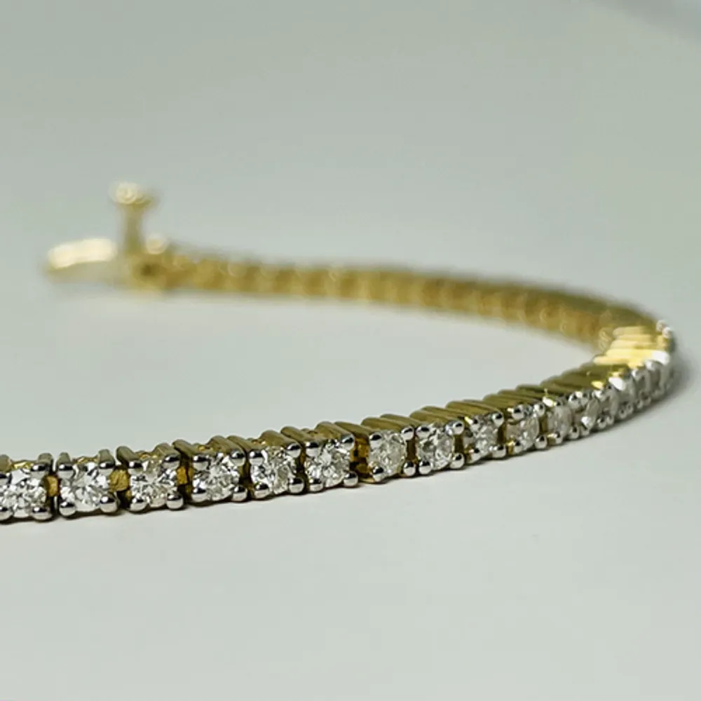 10kt Gold 2.00ctw Tennis Bracelet