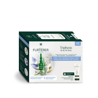 Rene Furterer - Triphasic Reactional - Rituel Cheveux Clairsemés